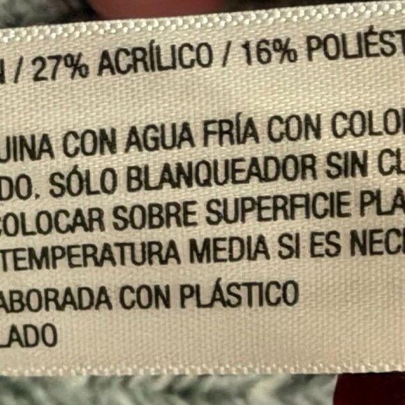 TWO "a new day" brand Short Long Sleeve VNeck Sweaters (Grey & Wheat) SIZE SMALL - Picture 11 of 11